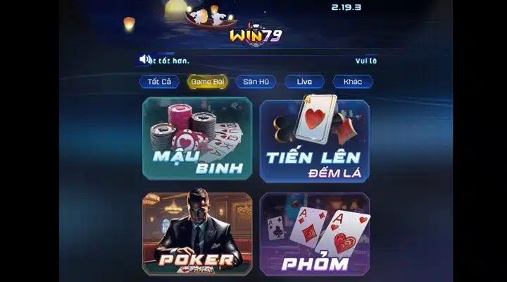 Điểm cộng giúp Win79 đánh bại nhiều đối thủ